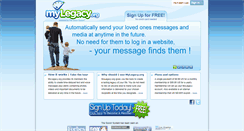 Desktop Screenshot of mylegacy.org